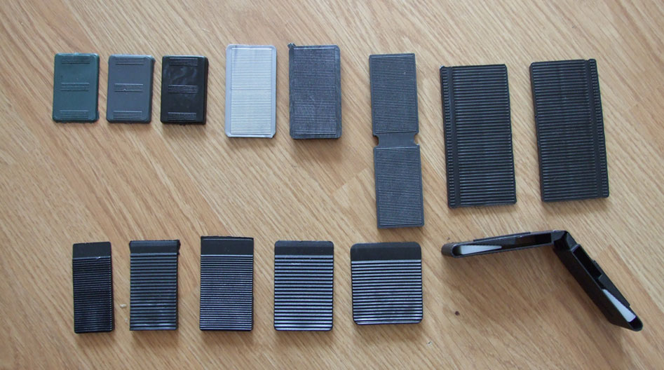 Plastic shims